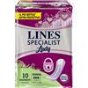 LINES Pannolone Sagomato Lines Specialist Normal 10 Pezzi
