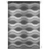 INTERBLIND | Tenda avvolgibile notte e giorno doppio strato ondulato dimensioni 52 x 150 - Tenda installazione versatile: appendere, avvitare, incollare dimensioni tessuto 49 x 145
