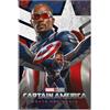 Grupo Erik: Poster Marvel Capitan America - Brave New World | Poster da parete Marvel, 61 x 91,5 cm, Poster da muro con carta lucida e incorniciabile, Poster Supereroi, Poster Cameretta Ragazzo