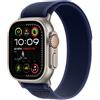 Apple Watch Ultra 2 GPS + Cellular 49mm Cassa in Titanio con Blue Trail Loop M/L