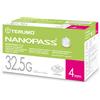 Terumo Nnanopass Ago G32,5 4 Mm 100 Pezzi