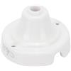 FANTON 84027 Rosone liscio Ø 70 mm colore Bianco per impianti vintage, stile retrò