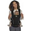 manduca First - Marsupio regolabile e versatile per neonati e bambini (3,5-20 kg) - Marsupio per bambini con trasporto anteriore, laterale e posteriore, Nero
