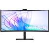 Samsung ViewFinity S34C652VAU Monitor Pc 34" 3440x1440 Pixel 4K Ultra Hd LED Ner