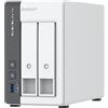 QNAP Server NAS Tower Cortex-A55 4 GB RAM e NO HDD TS-216G QNAP