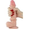 Lovetoyy Lovetoy Sliding-Skin - dildo a doppio strato - 21cm (naturale)