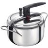 AETERNUM Bialetti Y0DVPP0223 pentola a pressione per piano cottura 3,5 L Nero, Acciaio inox