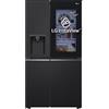 LG ELECTRONICS LG InstaView GSGV81EPLL Frigorifero Side-by-Side , Classe E, 635L, Wi-Fi, Senza allaccio