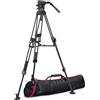Manfrotto 526 Pro Testa video, treppiede 645 Fast Twin Alu
