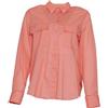 Kaos Camicia Donna con spacco sul retro Corallo