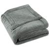 CelinaTex Montreal Coperta soffice Microfibra Coperta Pile Coral 150 x 200 cm Argento