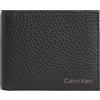 Calvin Klein Warmth Bifold 6CC W/Bill K50K509994, Portafogli Uomo, Nero (CK Black), OS
