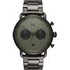 MVMT Blacktop Orologio cronografo con cinturino in acciaio inossidabile e pelle da uomo