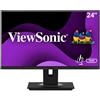 Viewsonic VG Series VG2448a Monitor PC 61 cm (24") 1920 x 1080 Pixel Full HD LED Nero