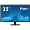iiyama iiyama ProLite X3270QSU-B1 - Monitor a LED - 32 (31.5 visualizzabile) - 2560 x 1440 WQHD @ 100 Hz - IPS - 250 cd/m² - 1200:1 - 3 ms - 2xHDMI, DisplayPort - altoparlanti - nero opaco X3270QSU-B1