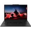 Lenovo Thinkpad T16 16 Computer Portatile, Intel Ultra 7 155U, 16GB RAM, 512GB M2 SSD, WUXGA, Windows 11 Pro, Tastiera Italiana