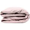 Sacco copripiumino matrimoniale rosa satin