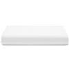 Lenzuolo singolo bianco satin