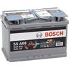 BOSCH Batteria Bosch Agm S5 A08 12 V. 70 Ah. 760 A