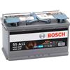 BOSCH Batteria Bosch Agm S5 A11 12 V. 80 Ah. 800 A