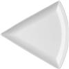 Holst Porzellan PL 19 - Set di 6 piatti in porcellana triangolare, 21 cm, 21,5 x 21,5 x 2 cm, colore: Bianco