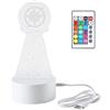 ZHENGGE Kpop Stray Kids 16 colori LED USB acrilico luce notturna con telecomando per decorazione della casa