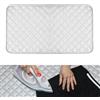 XhjzgcTech Tappetino da Stiro Portatile - Coperta da Stiro Pieghevole in Cotone Resistente al Calore 48x85cm - Adatta per Asse da Tavolo e Stiratura a Vapore