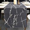 ViaElayu Runner da Tavolo Moderno Grigio Bianco Primavera Marmo Texture Runner Tavola Centro Tavola Cucina Centrini Moderni Astratta Tovaglia per Tavolo da Pranzo Festa Cucina Soggiorno 40 x 140 cm