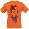 Pokémon Glurak Uomo T-Shirt Arancione L 100% Cotone Regular