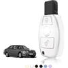 TOOMUME Cover Chiave TPU, Custodia Chiave Adatto per Mercedes Benz A/B/C/E/R/S Classe GLA GLC GLK CLA W176 W203 W204 W205 W211 W212 W245 BGA, Copri Chiavi Guscio Chiave Auto Telecomando - Smart Key
