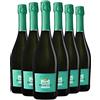 BALERIN Balerìn - Prosecco DOC Extra Dry - Vino Veneto - Adatto a Vegani - 0.75L (6 Bottiglie)