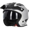 ACERBIS Casco JET ARIA METALLIC Argento ACERBIS L