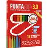 SEVEN PENNARELLI PUNTA PRO 3.0 SEVEN ASTUCCIO 12 PZ 900102404-000