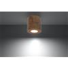 Plafoniera ORBIS Natural Wood da soffitto