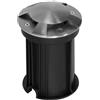 Faretto Carrabile 4 Direzioni MR16 IP67 Acciaio INOX 12/24V Inox