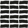 XQEUMC18 Pezzi Nero Elastico Braccio Fascia da Braccio Elastica Fascia da Lutto,Fascia Capitano Calcio per Eventi di Squadra, Come Calcio,Corsa,Funerale,Lutto.