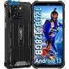 OUKITEL Telefono Indistruttibile Android OUKITEL WP32 Rugged Smartphone - 12GB(4+8) RAM
