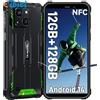 OUKITEL Telefono Indistruttibile OUKITEL WP32 Smartphone Rugged Android 14-12GB RAM + 12