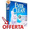 Everclean Lettiera Total Cover - Confezione Da 6 Lt - CONFEZIONE RISPARMIO