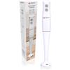 alpina Frullatore a Immersione - Tritatutto da Cucina Elettrico 400 W - Mixer Cucina 2 Velocità - Lavabile in Lavastoviglie - Acciaio Inossidabile