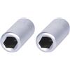 KS Tools 911.4337-E 1/4 Adattatore p.inserti su rimorchio (Confezione da 2)