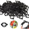 YeahBoom 250 Pezzi Giardino Piante Clip di Supporto,Clip di Supporto per Piante,Clip per Piante da Giardino,Plastica Garden Plant Flower Clip,Clip per Innesti Giardinaggio,Pomodoro Verdure Clip