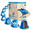 La Natura LIFESTYLE RISTRETTO CAFFÈ 100 capsule di caffè compatibili con macchine a capsule Nespresso, potenti aromi di tostatura, gusto corposo, by La Natura Lifestyle