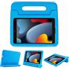 ProCase Custodia Rigida Antiurto per Bambini con Kickstand per iPad 9 2021/8 2020/7 2019/10.2/Pro 10.5 2017/Air 3 2019, Leggera Protettiva - Blu