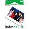 INSTAX WIDE FILM EU 10X2/PK - Confezione da 20 Foto, Bordo Bianco, 20 colpi