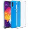 REY Cover antiurto per Samsung Galaxy A50 A50s A30s TPU trasparente in silicone antiurto