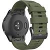 YLK Cinturino per Garmin Fenix 6/Fenix 6 PRO/Fenix 5/Fenix 5 Plus/Forerunner 935/945, 22mm Cinturino di Ricambio in Silicone, Braccialetto Quick-Fit (Verde scuro)