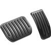 TOPABYTE per Tesla Model Y Model 3 2016-2023 2024 Highland Pedali Pedali Pad Alluminio Pedali Coperture Accessori, Antiscivolo Acceleratore Freno Copertura, Nero