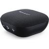 Sharp GX-BT60 (BK) - Altoparlante Bluetooth portatile (13 ore di autonomia, impermeabile, compatto, con pratico cordoncino), colore: nero
