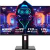 KTC 27-Inch 2K Gaming Monitor, 180Hz Refresh Rate, QHD 2560 * 1440 Fast IPS Screen, 1ms, 124% SRGB, FreeSync G-SYNC, Full HD, VESA Mount